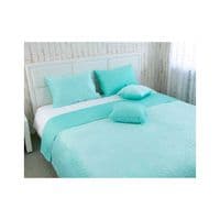 Покрывало Руно двустороннее VeLour Ментоловое 180х220 см (340.55_Tiffany)
