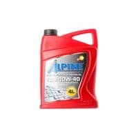 Моторное масло Alpine 10W-40 TSN 4л (0087-4)