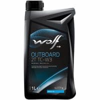 Масло моторное Wolf Outboard 2T (TC-W3) 1л (8302008)