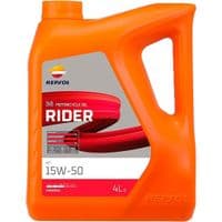 Масло моторное REPSOL RIDER 4T 15W-50 4л (RPP2130RGB)
