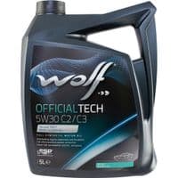 Масло моторное Wolf OFFICIALTECH 5W30 C2/C3 5л (8332579)