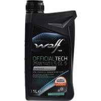 Трансмиссионное масло Wolf OFFICIALTECH 75W140 LS GL 5 1л (8304200)