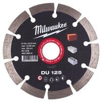 Круг відрізний Milwaukee алмазний DU 125, 125мм (4932399522)