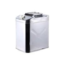 Канистра Merlion ML201-30L, нержавеющая сталь + гибкая лейка, 30л, 370х260х410мм, 2.80 кг, Silver