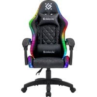 Кресло игровое Defender Energy, Класс 4, 50мм, PU, RGB, черное