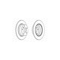 Гальмівний диск FERODO DDF1303C