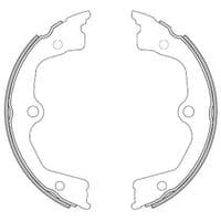 Гальмівні колодки REMSA 4626.00