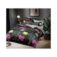 Простыня MirSon Сатин Premium 22-1157 Toinet 150x220 см (2200001982048)