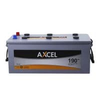 Аккумулятор автомобильный AXCEL 190A+прав. (B) (1180 пуск) MF