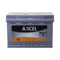 Аккумулятор автомобильный AXCEL 75A+прав. (L3) (650 пуск)