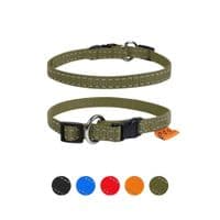 Ошейник для животных Dog Extreme из нейлона регулируемый Ш 14 мм Д 23-35 см хаки (015731)