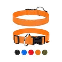 Ошейник для животных Dog Extreme из нейлона регулируемый Ш 30 мм Д 35-58 см оранжевый (67004)