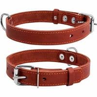 Ошейник для животных Collar одинарный Ш 35 мм Д 48-63 см коричневый (02736)
