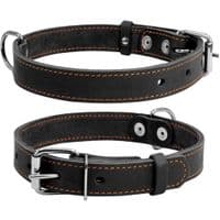 Ошейник для животных Collar одинарный Ш 35 мм Д 48-63 см черный (02731)