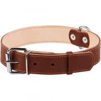Ошейник для животных Collar двойной Ш 35 мм Д 48-63 см коричневый (02796)