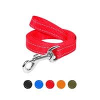 Поводок для собак Dog Extreme из нейлона Ш 14 мм Д 200 см красный (04603)