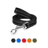 Поводок для собак Dog Extreme из нейлона Ш 25 мм Д 150 см черный (04671)