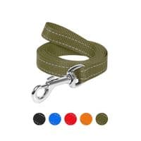 Поводок для собак Dog Extreme из нейлона Ш 14 мм Д 150 см хаки (045931)