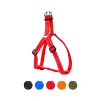 Шлея для собак Dog Extreme з нейлону регульована Ш 25 мм В:60-90 см червона (06683)