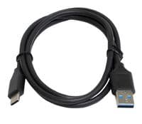Кабель USB - USB Type-C 1 м Patron Black, USB 3.0 (PN-USB3-TYPEC-1M)
