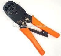 Інструмент для обтиску конекторів RJ45/RJ12 з трещ іткою KD-T2008R