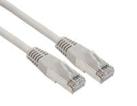 Патч-корд RJ45, SFTP 6A, 3.0m,27AWG, CU, LSZH, сві тло-сірий KD-PASFT9300GY-LSZH