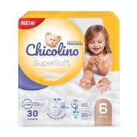 Підгузки Chicolino Super Soft Розмір 6 (16+ кг) 30 шт (4823098414469)