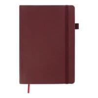 Книга записная Buromax Brief 96 листов А5 в темно-красную клеточку (BM.295104-13)