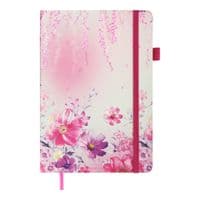 Книга записная Buromax Cherie 96 листов А5 в розовую клеточку (BM.295105-10)