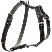 Шлея для собак Collar одинарна для малих та середніх порід Ш 20 мм А:40-56 см В:57-65 см чорна (06361)