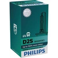 Автомобильная лампа Philips D2S X-tremeVision +150%, 1шт (85122XV2C1)