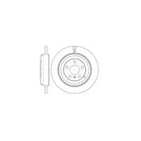 Тормозной диск REMSA 61031.10