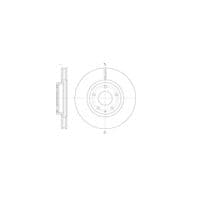 Гальмівний диск REMSA 61520.10