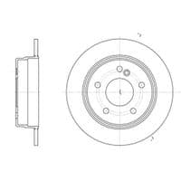 Гальмівний диск REMSA 6193.00