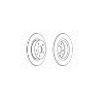 Гальмівний диск FERODO DDF1872C