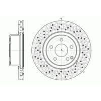 Гальмівний диск REMSA 6817.10
