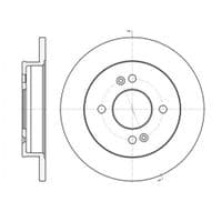 Гальмівний диск REMSA 6991.00