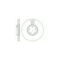 Гальмівний диск REMSA 6608.10