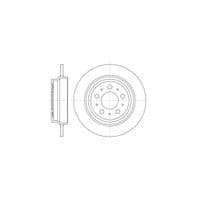 Тормозной диск REMSA 6620.00