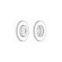 Тормозной диск FERODO DDF1603
