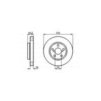 Тормозной диск Bosch 0 986 478 858