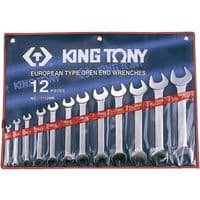Ключ KING TONY рожковый 6-32 мм 12 шт. (9-1112MRV)