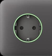 Бічна панель для вбудованої розетки Ajax SideCover for Outlet smart, Jeweler, бездротова, grey