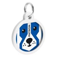 Адреса для тварин WAUDOG Smart ID з QR паспортом "Патрон", коло 25 мм (625-4025)