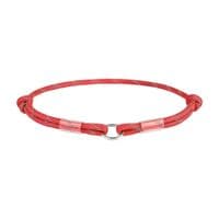 Шнурок для адресника WAUDOG Smart ID М 42-76 см красный (60393)