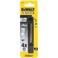 Свердло по металу кобальтове DeWALT, d=3мм, L=61мм