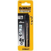 Свердло по металу кобальтове DeWALT, d= 5 мм, L= 86 мм.