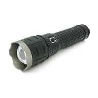 Ліхтар пошуковий PLD-AK138-1-TG LED PM60, 4 режими, power bank 8000mAh(4(2*18650)), IP65, живлення ��ід USB кабелю, 320х135х110мм,1,72кг, Чохол,Black,BOX