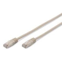 Патч-корд DIGITUS cat.5e, F-UTP, 3м, AWG 26/7, серого цвета