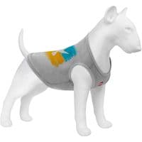 Борцювання для тварин WAUDOG Clothes "Прапор" сітка XS сіра (300-0229-11)